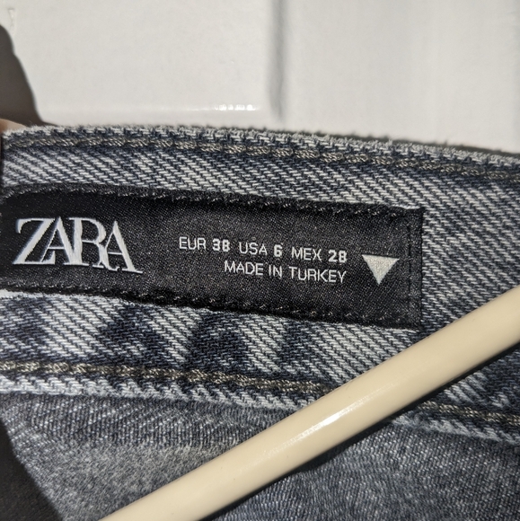 TRF STRAIGHT LEG STRETCH JEANS WITH A HIGH WAIST - Picture 5 of 5